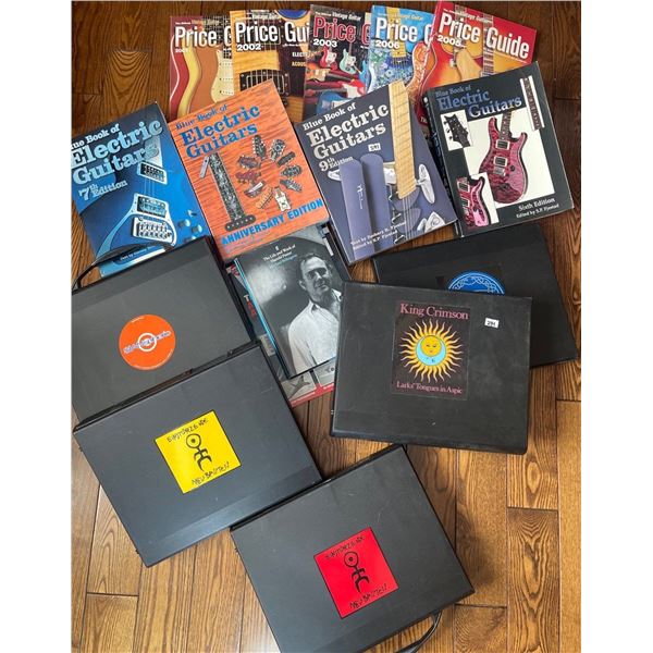 Electric Guitar Books Price Guides & Hard Shell Music Totes