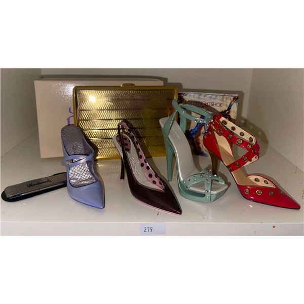 Fun & Flirty Decorative Ladies Shoe Miniatures