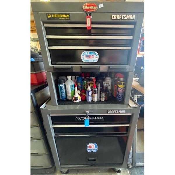 Craftsman Mobile Work Station 22x12x54 & Contents