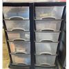 Image 1 : 10 Compartment Garage Organizer & Contents 28x20x36