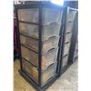 Image 2 : 10 Compartment Garage Organizer & Contents 28x20x36