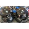 Image 2 : Pair Of Harley Davidson Motorcycle Helmets w/ Carry Bags