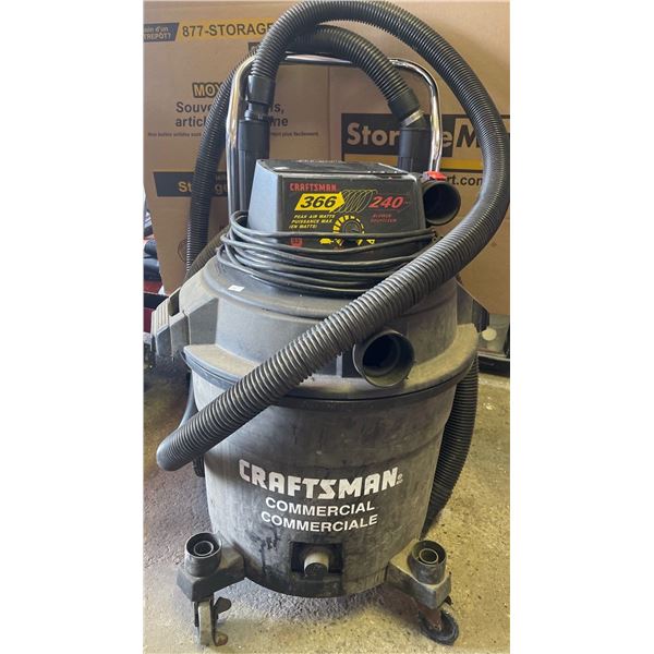 'Craftsman' Commercial Wet/Dry Shop Vacuum