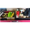 Image 3 : 36x33 Portable Work Station/ Tool Organizer on Casters w/ Assorted Shop Cleaning Supplies & Products