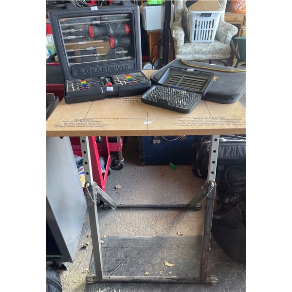 Assorted Tool Sets w/ DeWalt Zip Up Binder