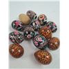 Image 2 : Wooden Pysanka Like Painted Eggs