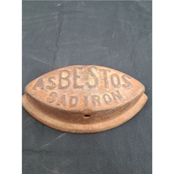 Asbestos Sad Iron