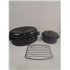 Image 1 : Graniteware Roasting Pans with Rack