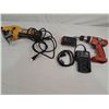 Image 1 : Black & Decker Drill With Battery & Charger & Intertek Rotorazer Saw