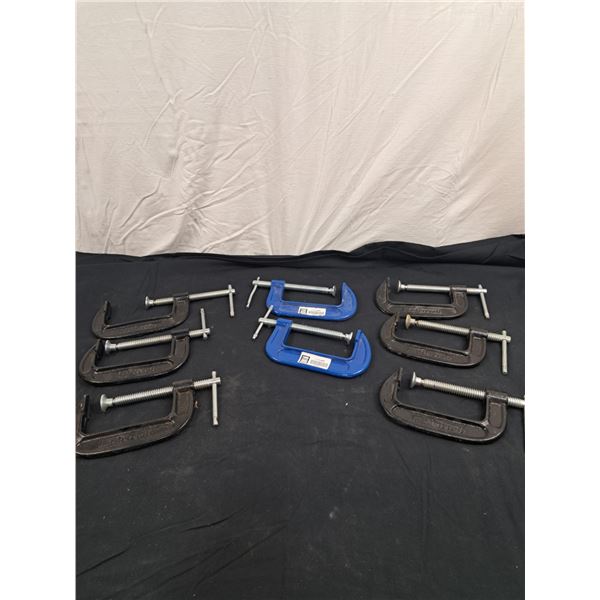 Mastercraft & Powerfist 4" C Clamps