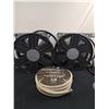 Image 1 : 2 Pro Flo Hose Reels & 50 Foot 5/8" Heavy Duty Hose