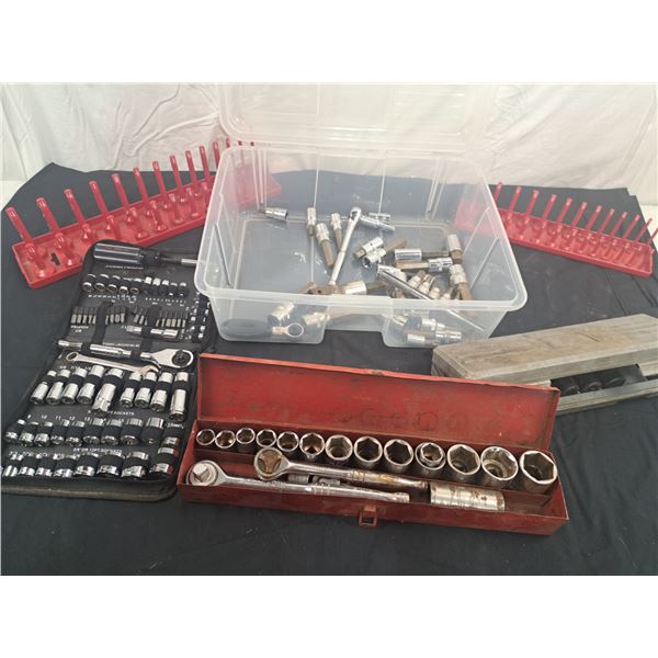 Assorted Ratchet & Socket Sets