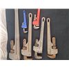 Image 2 : Assorted Pipe Wrenches