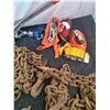 Image 2 : Assortment of Chains, Straps and Cable Pullers