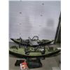 Image 1 : Colorado Inflatable Pontoon Fishing Boat with Motor Mount