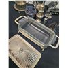 Image 2 : Assorted Silver Coloured & Silver Plated Decor & kitchenware