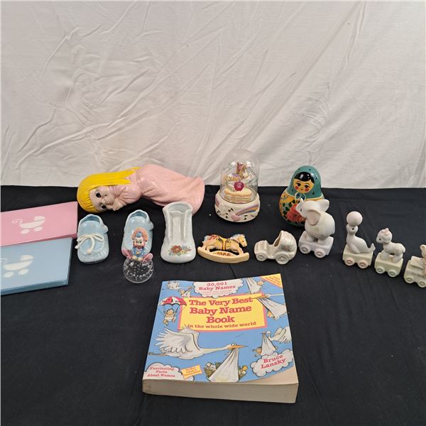 Assorted Baby Decor