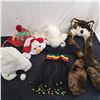 Image 1 : Assortment of Fluffy Hats