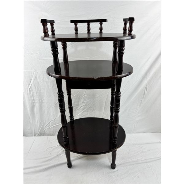 Wooden 3 Tier Table