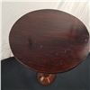 Image 2 : Wooden Pedestal Table