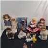 Image 1 : Assortment of Dolls and Toys