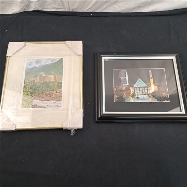 2 Framed Alberta Themed Prints