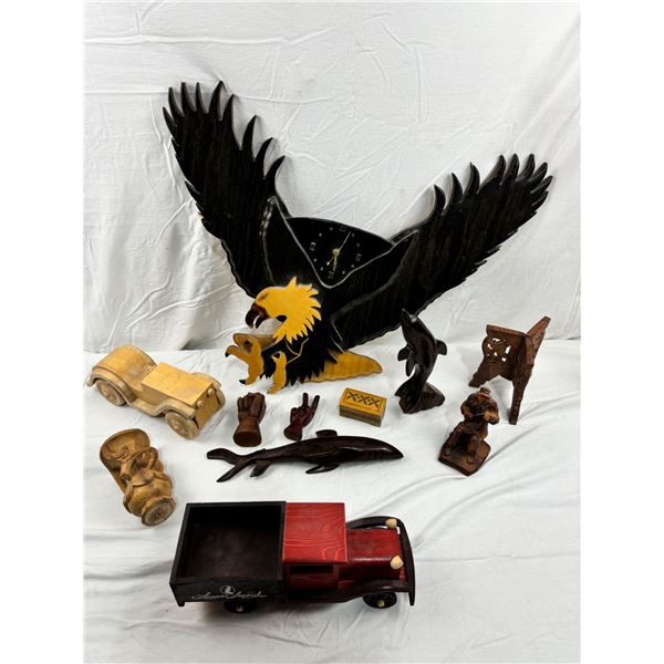 Wooden Home Decor Lot