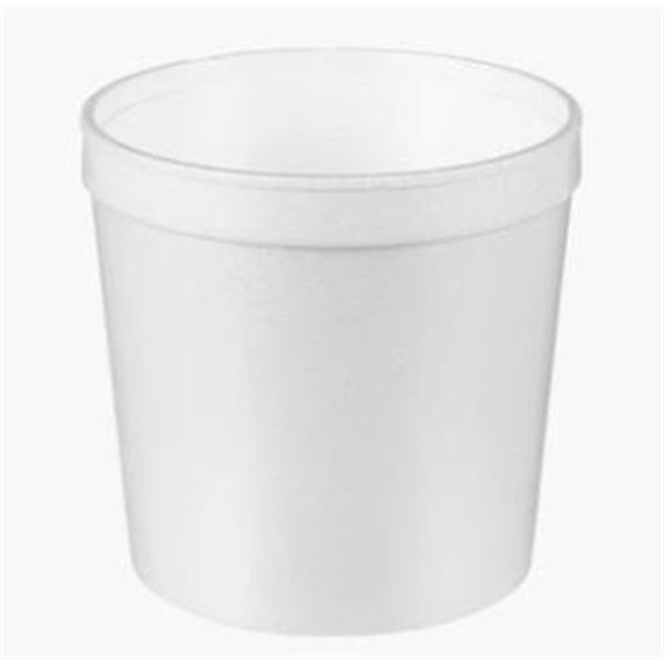 Genpak 24C Foam Containers 24oz 500 Count