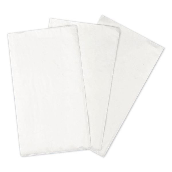 2 Ply White Dinner Napkin 1/8 Fold 10 x 300  3000 Napkins