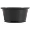 Image 1 : Galaxy Portion Cups Plastic 2oz PP Black 2500pcs (25 Sleeves of 100) PC200GXBK