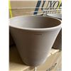 Image 2 : Deroma 12.2" Moka Brown Planter Lot of 4