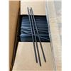 Image 2 : Stone Straws 8" Sturdi Sips Black Cocktail Straws 5000pcs