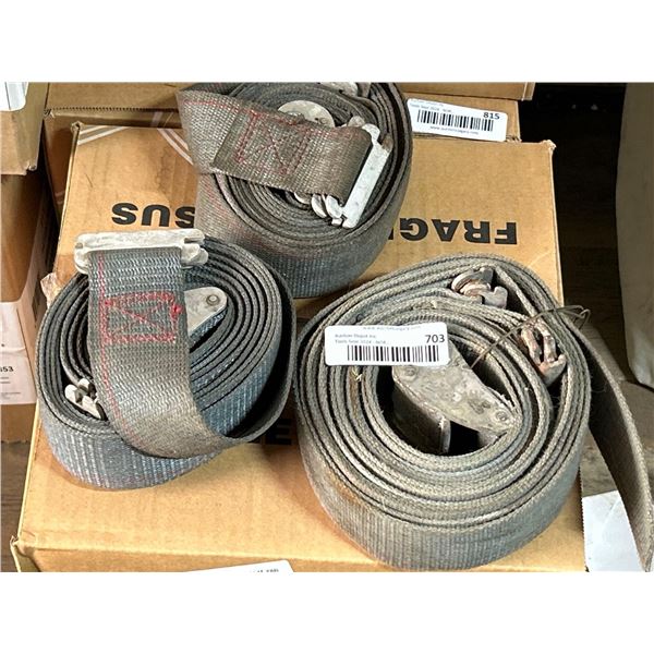 Lot of 3 Trailer Wall Tie Downs