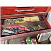 Image 7 : Red Rolling Tool Box Snap On includes all tools as pictured