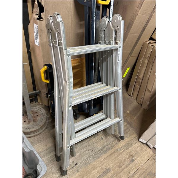 Folding Aluminum Ladder 10 ft