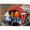 Image 2 : New 25ft rubber air hose and portable air tank