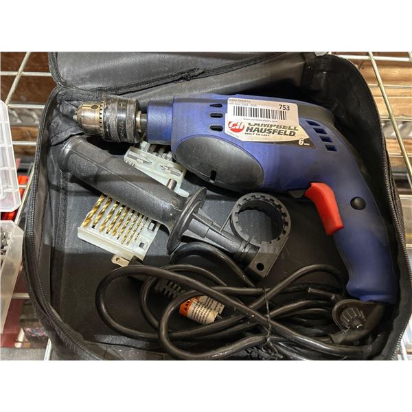 Campbell Hausfeld 6Amp 1/2 Drill in case