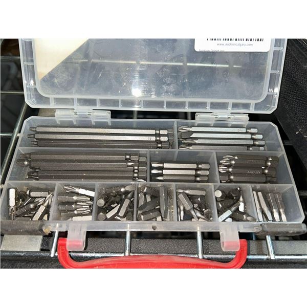 Case of assorted new driver bits