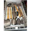 Image 1 : Tray of assorted Hammers & body Shop Tools