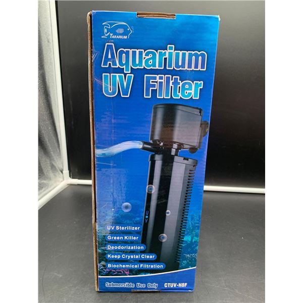 Tararium Aquarium UV Filter, Biochemical Filtration, UV Sterilizer, Submersible Use Only,