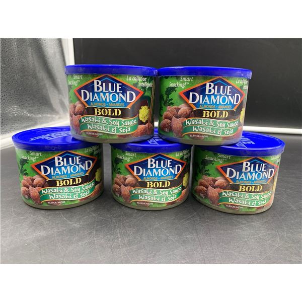 Blue Diamond Bold Wasabi & Soy Sauce Almonds (5 x 170g)
