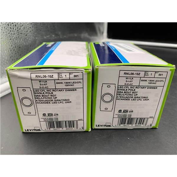 LED CFL INC Rotary Dimmer Single Pole (2)