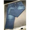 Image 1 : Lee Riders Size 14, Capri Denim