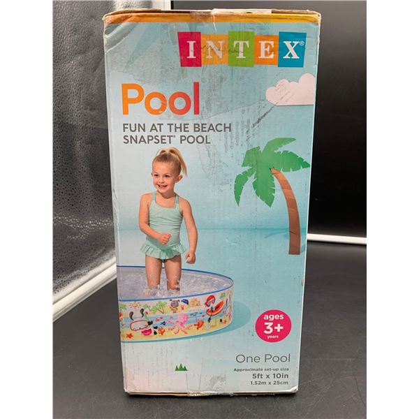 Intex Pool Fun at the Beach Snapset Pool