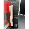Image 1 : Remington Shine Therapy 1in Flat Iron infused plates with Argan Oil and Keratin,