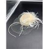 Image 1 : Creme Colored Fascinator
