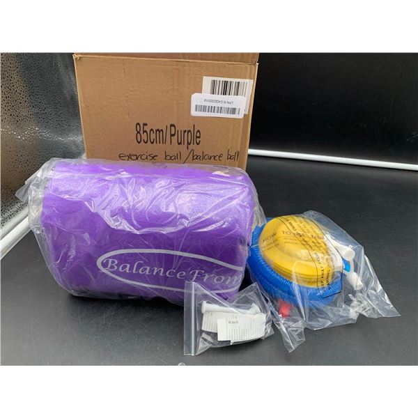 Balance Excercise Ball 85cm Purple