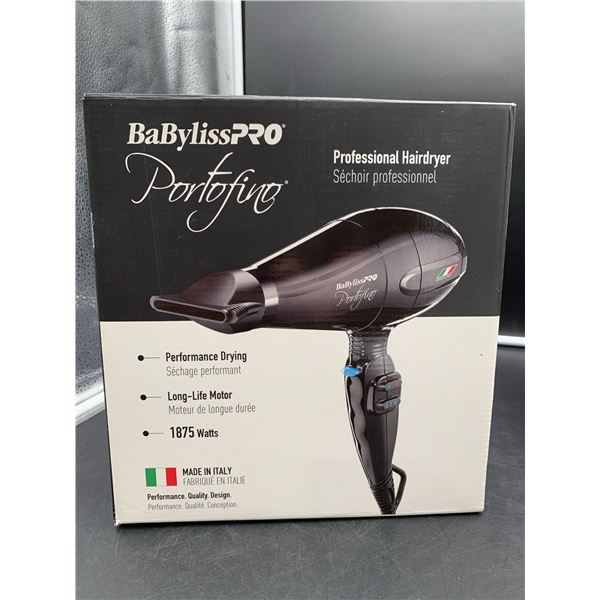 BaBylissPro Portfino Professional Hairdryer 1875w