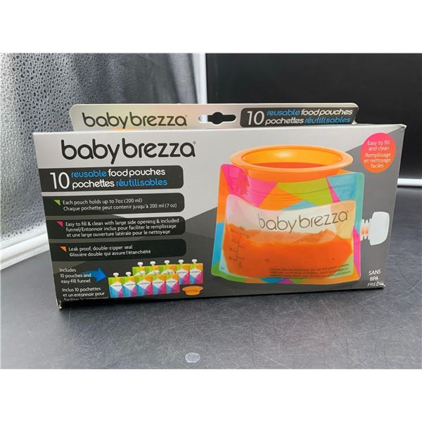 Babybrezza Reusable Food Pouches (10ct)