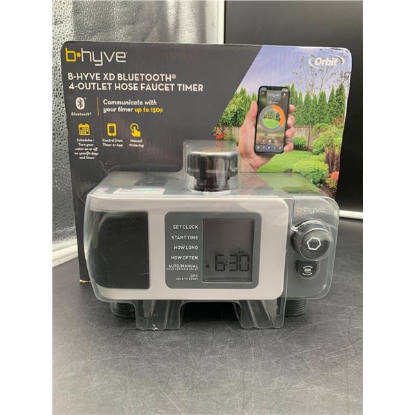 Bhyve XD Bluetooth 4-outlet Hose Faucet timer
